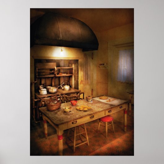 Baker - Granny's Stove Poster (Voorkant)