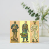  Baker Grocer Cook Briefkaart (Staand voorkant)