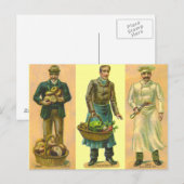  Baker Grocer Cook Briefkaart (Voorkant / Achterkant)