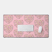 Baker Heart Funny Bakery Baking Pastry Chef Bureaumat (Keyboard & Muis)