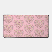 Baker Heart Funny Bakery Baking Pastry Chef Bureaumat (Voorkant)