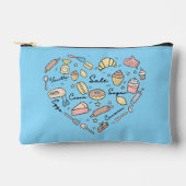 Baker Heart Funny Bakery Baking Pastry Chef Etui (Voorkant)
