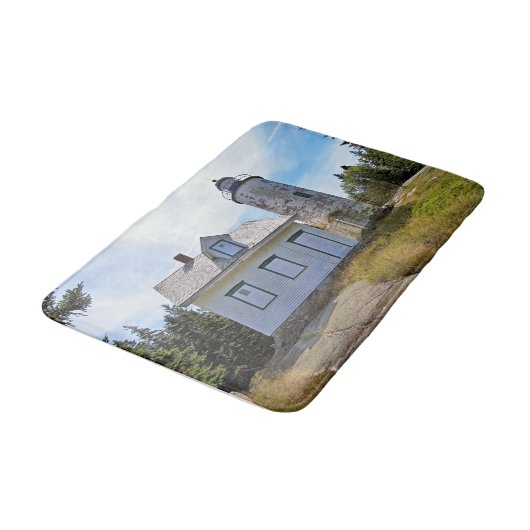 Baker Island Lighthouse, Maine Badmat (Gekanteld)