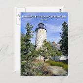Baker Island Lighthouse, Maine Briefkaart (Voorkant / Achterkant)