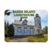 Baker Island Lighthouse, Maine Magneet (Horizontaal)