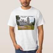 Baker Island Lighthouse, Maine T-Shirt (Voorkant)
