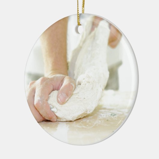 Baker knedeeg keramisch ornament (Links)