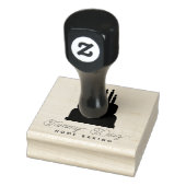 Baker Laagcake Kaarsen Logo Rubberstempel (Stempel)