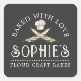Baker Logo bakkerij gebak Zwarte Etiket