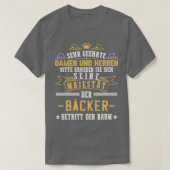 Baker Master Baker Gezegde Confectioner T-shirt (Design voorkant)
