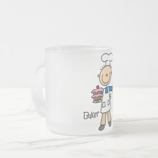 Baker met Cake Matglas Koffiemok (Voorkant links)