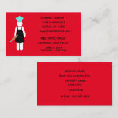 Baker met rolletje visitekaartje (Voorkant / Achterkant)