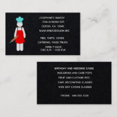 Baker met rolletje visitekaartje (Voorkant / Achterkant)