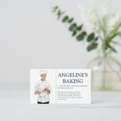 Baker met rolletje visitekaartje (Staand voorkant)