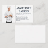 Baker met rolletje visitekaartje (Voorkant / Achterkant)