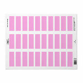 Baker Miller Roze Etiket (Full Sheet)
