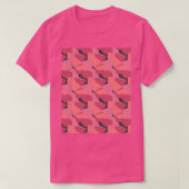 Baker Miller Roze Grafisch 7 T-shirt (Design voorkant)