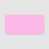 Baker Miller Roze Naamplaatje (Voorkant)