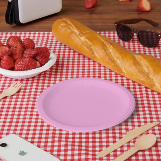 Baker Miller Roze Papieren Bordje (Picknick)