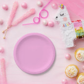 Baker Miller Roze Papieren Bordje (Feest)