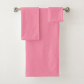 Baker-Miller Roze vaste kleur Bad Handdoek (Insitu)