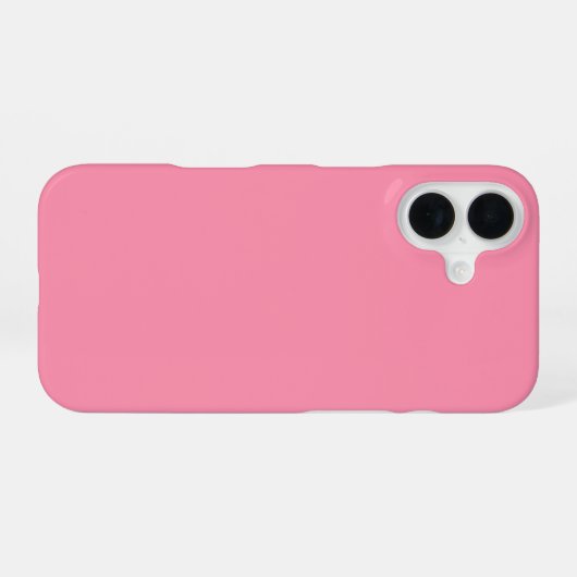 Baker-Miller Roze vaste kleur iPhone 16 Hoesje (Achterkant horizontaal)