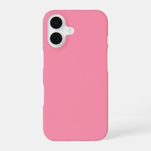 Baker-Miller Roze vaste kleur iPhone 16 Hoesje (Achterkant)