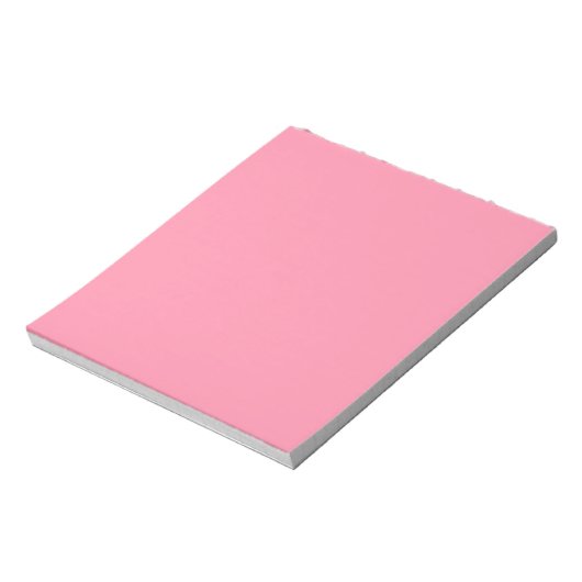 Baker-Miller Roze vaste kleur Notitieblok (Linkerzijde)