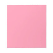 Baker-Miller Roze vaste kleur Notitieblok (Voorkant)