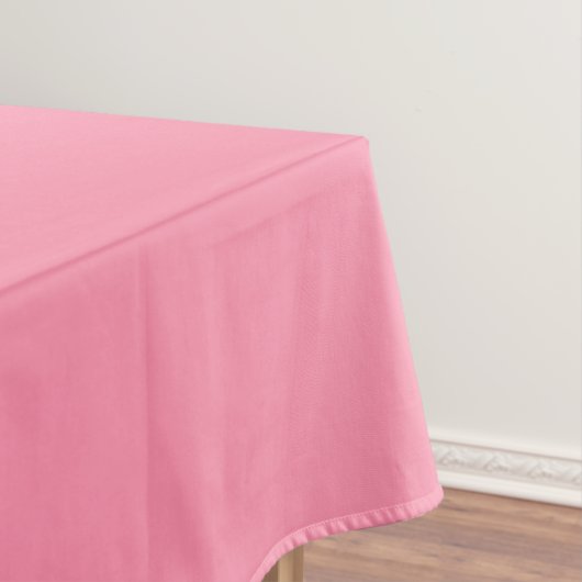 Baker-Miller Roze vaste kleur Tafelkleed (Voorbeeld)