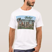 Baker, MontanaLarge Letter ScenesBaker, MT T-shirt (Voorkant)