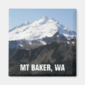 Baker monteren, Washington Foto Magneet (Voorkant)