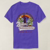 Baker Mountain Washington staatsski T-shirt (Design voorkant)
