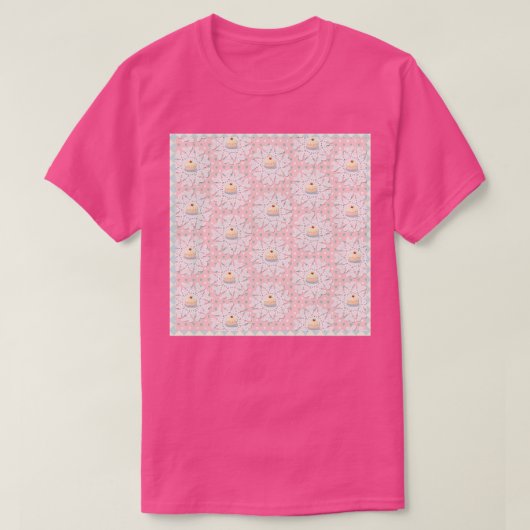 Baker Neck Gator Cakes en Doilies Bakery T-shirt (Design voorkant)