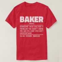 Baker Noun Definition Pastry Chef Baking Lover