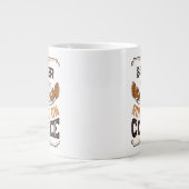 Baker op Coffee Caffeine Gift Grote Koffiekop (Voorkant)