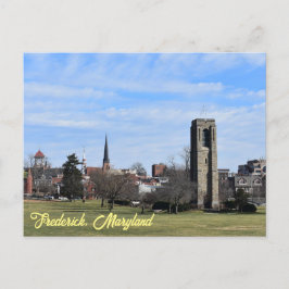 Baker Park Frederick Maryland Briefkaart