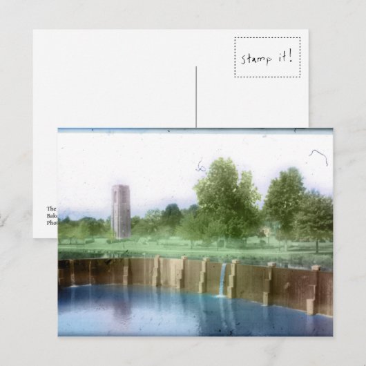 Baker Park, Frederick, MD Briefkaart (Voorkant / Achterkant)