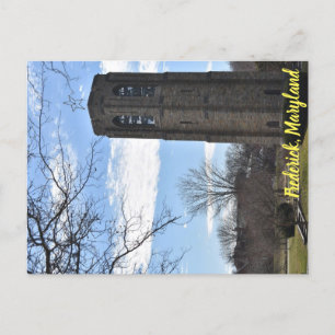 Baker Park Tower Frederick Maryland Briefkaart