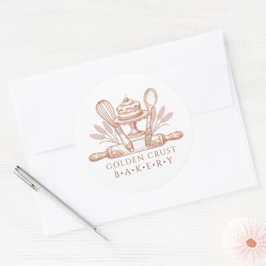 Baker Pastry Chef Baking Tools Product Labels (Envelop)