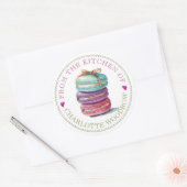 Baker Pastry Chef Cookies Food Label Sticker (Envelop)