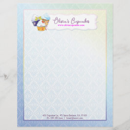 Baker & Pastry Chef Cupcake Business Briefhoofd