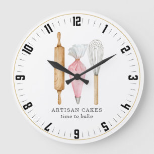 Baker Pastry Chef Time to Bake Grote Klok