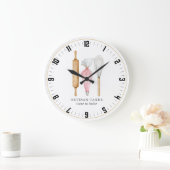 Baker Pastry Chef Time to Bake Grote Klok (Huis)