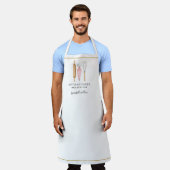 Baker Pastry Chef Tools All-Over Print Schort (Gedragen)