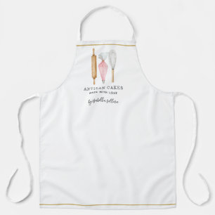 Baker Pastry Chef Tools All-Over Print Schort