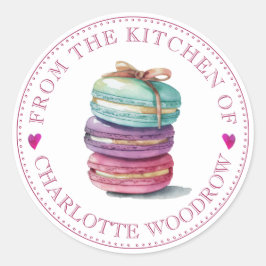 Baker Pastry Chef Tools Food Label Sticker