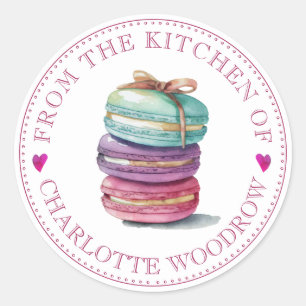 Baker Pastry Chef Tools Food Label Sticker