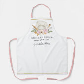 Baker Pastry Chef Waterverf Baking Tools Schort (Voorkant)