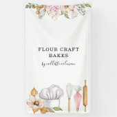 Baker Pastry Chef Waterverf Baking Tools Spandoek (Verticaal)